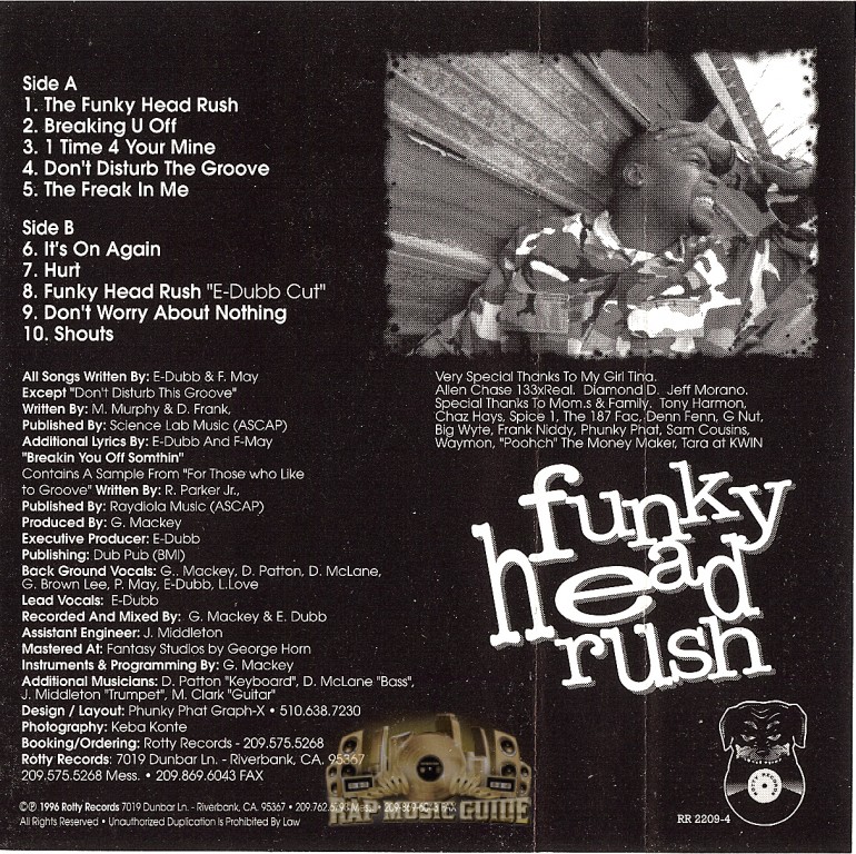 E-Dubb - Funky Head Rush 1996Gfunk - 洋楽